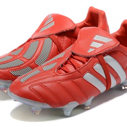 Adidas Predator Mutator 20 FG Low Red Silver Football Boots