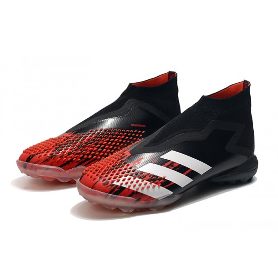 Adidas Predator Mutator 20 TF Black Red White Football Boots