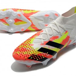 Adidas Predator Mutator 20.1 FG High Beige Green Black Football Boots