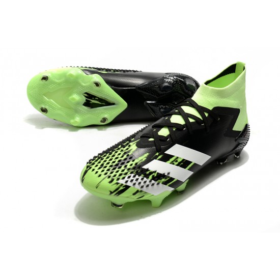 Adidas Predator Mutator 20.1 FG High Black Green Football Boots