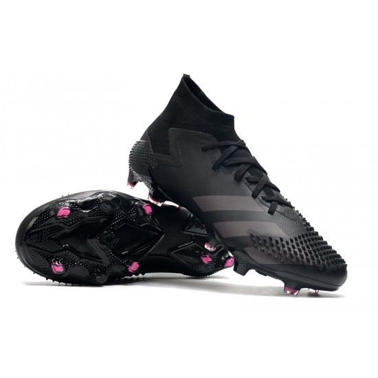 Adidas Predator Mutator 20.1 FG High Black Grey Football Boots