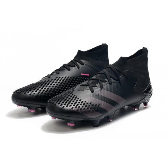 Adidas Predator Mutator 20.1 FG High Black Grey Football Boots