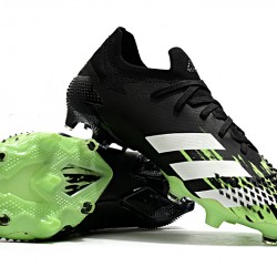 Adidas Predator Mutator 20.1 FG High Black White Green Football Boots