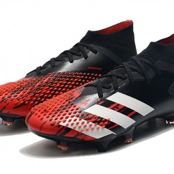 Adidas Predator Mutator 20.1 FG High Black White Red Football Boots