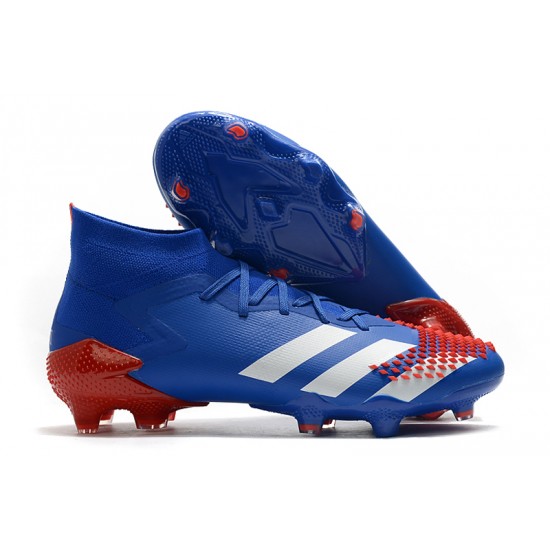 Adidas Predator Mutator 20.1 FG High Blue Red White Football Boots