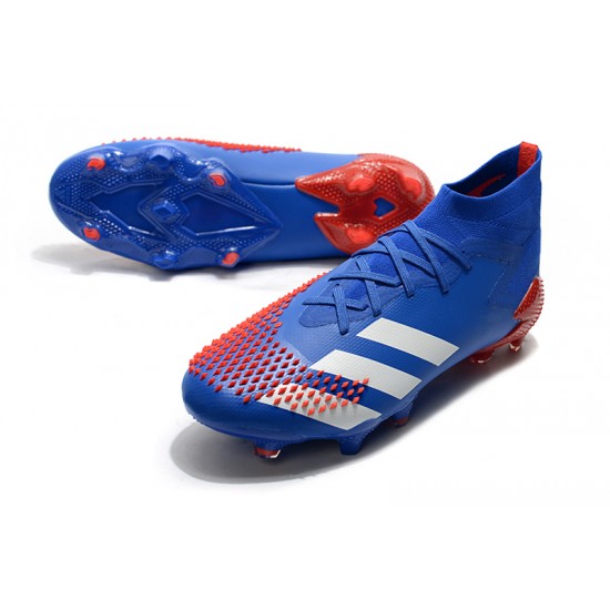 Adidas Predator Mutator 20.1 FG High Blue Red White Football Boots