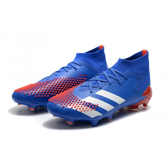 Adidas Predator Mutator 20.1 FG High Blue Red White Football Boots