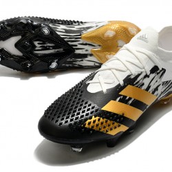Adidas Predator Mutator 20.1 FG Low Black Gold White Football Boots