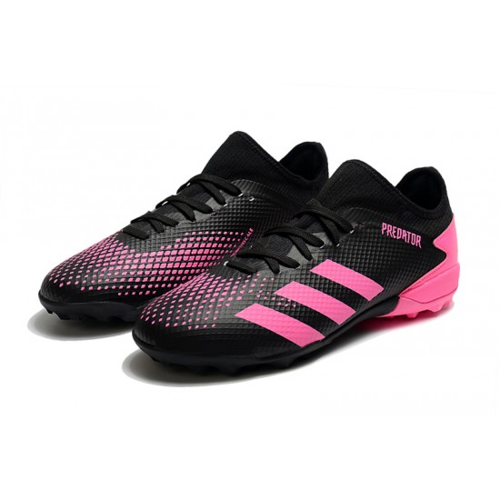 Adidas Predator Mutator 20.1 FG Low Black Pink Football Boots