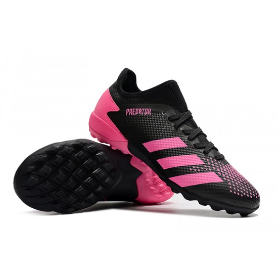 Adidas Predator Mutator 20.1 FG Low Black Pink Football Boots