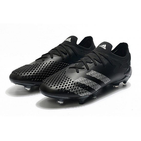 Adidas Predator Mutator 20.1 FG Low Black White Football Boots