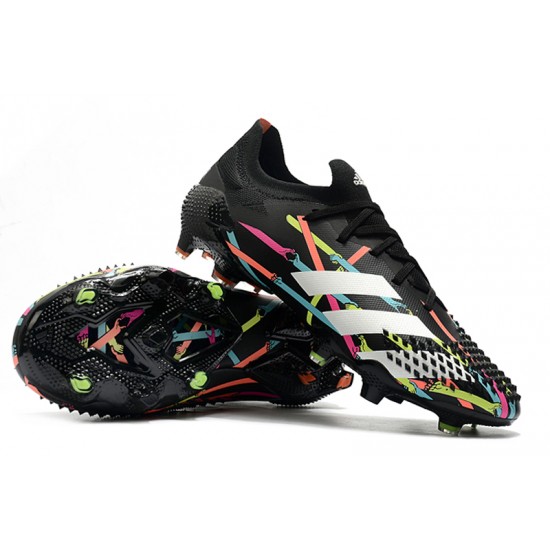 Adidas Predator Mutator 20.1 FG White Black Multi Football Boots