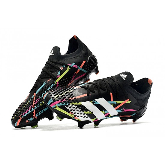 Adidas Predator Mutator 20.1 FG White Black Multi Football Boots