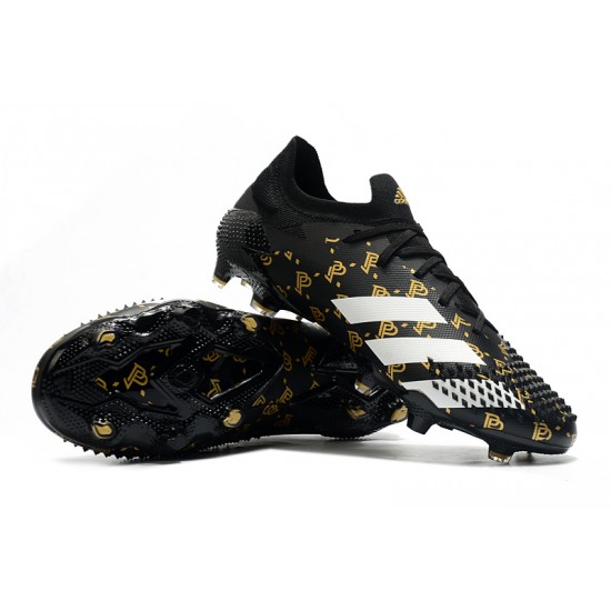 Adidas Predator Mutator 20.1 FG White Gold Black Football Boots