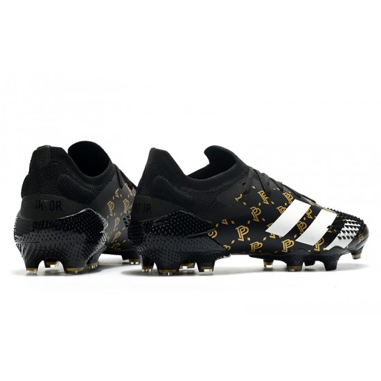 Adidas Predator Mutator 20.1 FG White Gold Black Football Boots