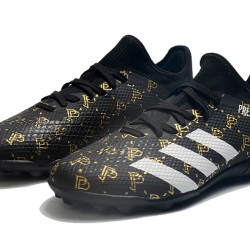 Adidas Predator Mutator 20.3 L TF Black White Gold Football Boots