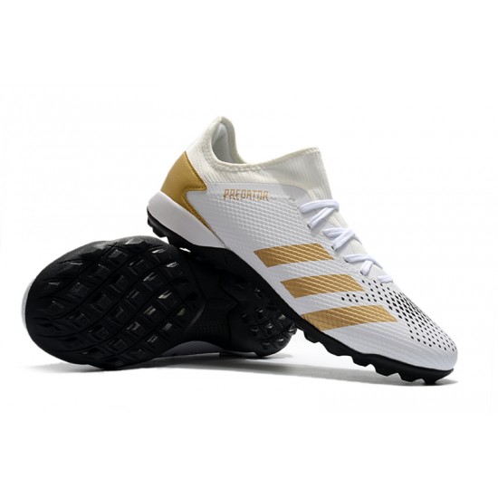 Adidas Predator Mutator 20.3 L TF Low Gold Grey White Football Boots