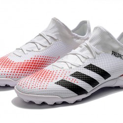 Adidas Predator Mutator 20.3 L TF Low White Orange Black Football Boots