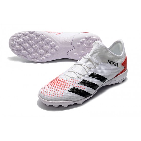 Adidas Predator Mutator 20.3 L TF Low White Orange Black Football Boots