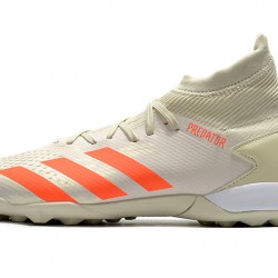 Adidas Predator Mutator 20.3 TF High Beige Orange White Football Boots