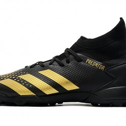 Adidas Predator Mutator 20.3 TF High Black Gold Football Boots