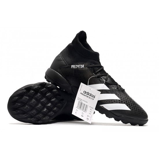 Adidas Predator Mutator 20.3 TF High Black White Football Boots