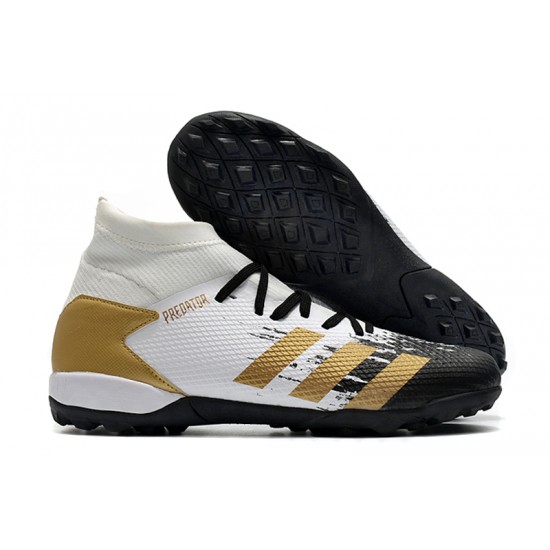 Adidas Predator Mutator 20.3 TF High Black White Gold Football Boots