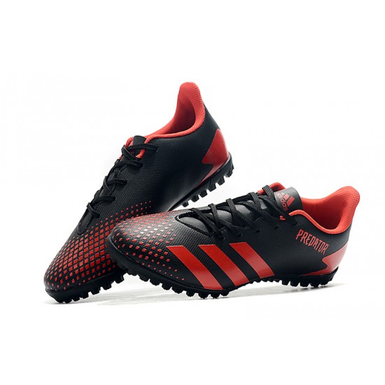 Adidas Predator Mutator 20.4 TF Low Black Red Football Boots