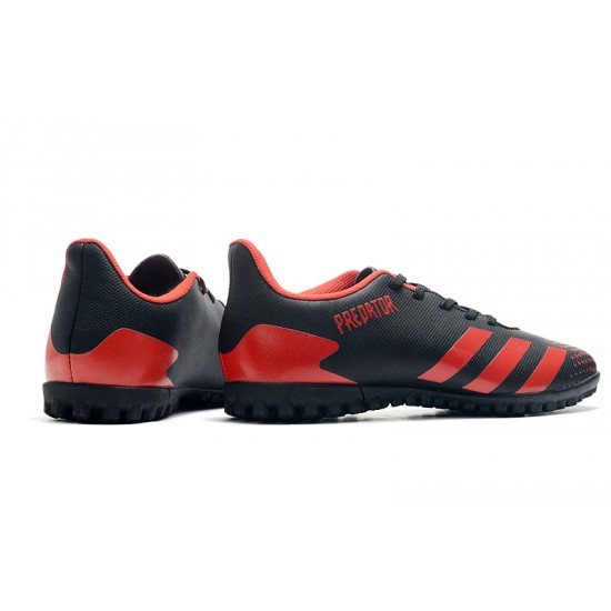 Adidas Predator Mutator 20.4 TF Low Black Red Football Boots