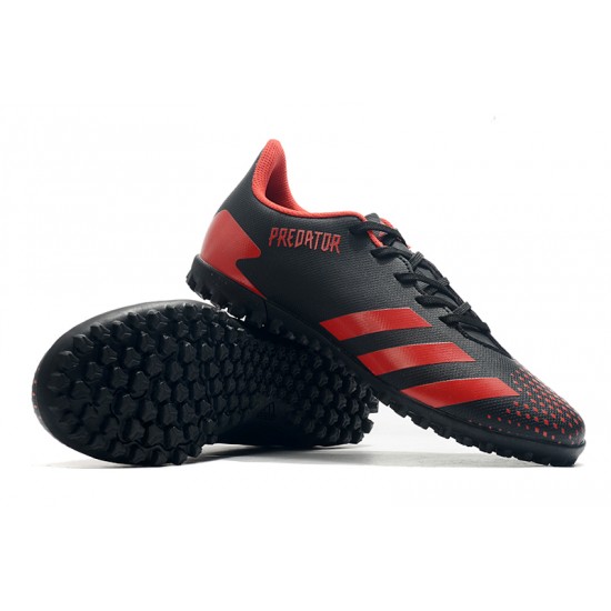 Adidas Predator Mutator 20.4 TF Low Black Red Football Boots