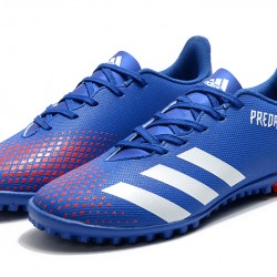Adidas Predator Mutator 20.4 TF Low Blue White Red Football Boots