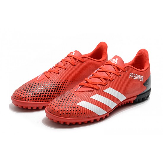 Adidas Predator Mutator 20.4 TF Low Red White Black Football Boots