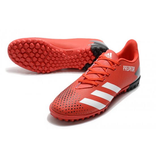 Adidas Predator Mutator 20.4 TF Low Red White Black Football Boots