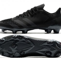 Adidas Predator 20.2 FG Low All Black Football Boots