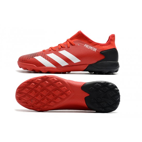 Adidas Predator 20.3 L FG Low Red White Black Football Boots