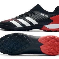 Adidas Predator 20.3 L TF Low Black White Red Football Boots