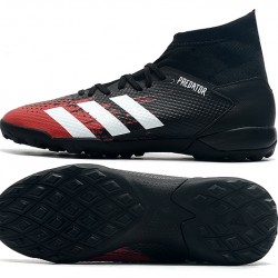 Adidas Predator 20.3 TF High Black White Red Football Boots
