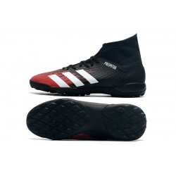 Adidas Predator 20.3 TF High Black White Red Football Boots