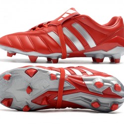 Adidas Predator Mania FG Red Silver Football Boots