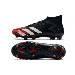 Adidas Predator Mutator 20.1 FG High Black White Red Football Boots