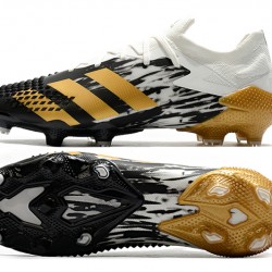 Adidas Predator Mutator 20.1 FG Low Black Gold White Football Boots