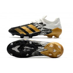 Adidas Predator Mutator 20.1 FG Low Black Gold White Football Boots