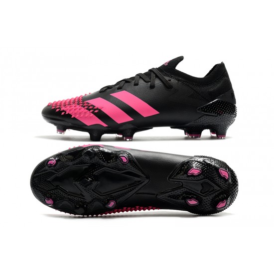 Adidas Predator Mutator 20.1 FG Low Black Purple Football Boots