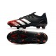 Adidas Predator Mutator 20.1 FG Low Black White Red Football Boots