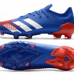 Adidas Predator Mutator 20.1 FG Low Red White Blue Football Boots