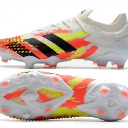 Adidas Predator Mutator 20.1 FG Low White Orange Black Football Boots (4).jpg