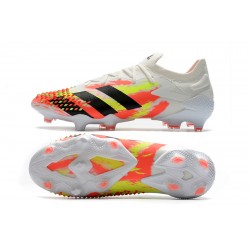 Adidas Predator Mutator 20.1 FG Low White Orange Black Football Boots (4).jpg