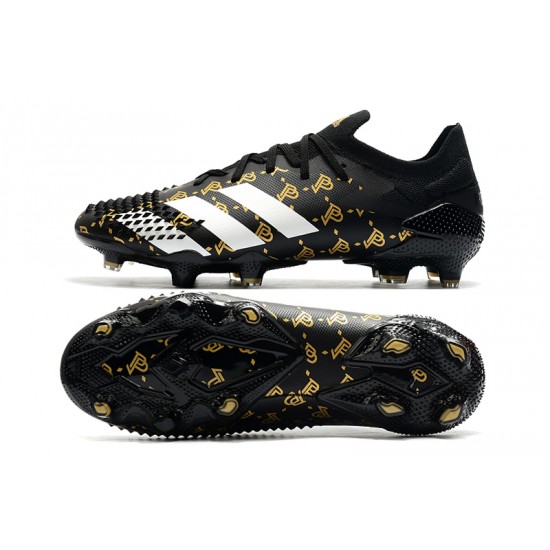 Adidas Predator Mutator 20.1 FG White Gold Black Football Boots