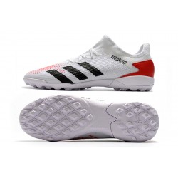 Adidas Predator Mutator 20.3 L TF Low White Orange Black Football Boots