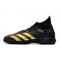 Adidas Predator Mutator 20.3 TF High Black Gold Football Boots